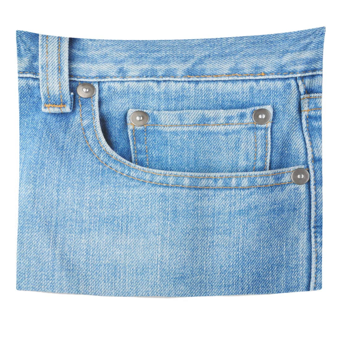blue rivet jeans