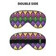 thumbnail image 2 of Disketp Mardi Gras4 Print Sleep Mask-Eye Mask for Sleeping,Comfortable & Super Soft Eye Mask with Adjustable Strap,Travel Eye Mask, 2 of 7