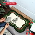 thumbnail image 6 of Honeeladyy 1 PC Christmas Door Mat Outdoor, Xmas Welcome Mat for Front Door, Christmas Non Slip Holiday Doormat Indoor Entryway Floor Rug for Entrance Outside Home, 23.62"x15.74", 6 of 6