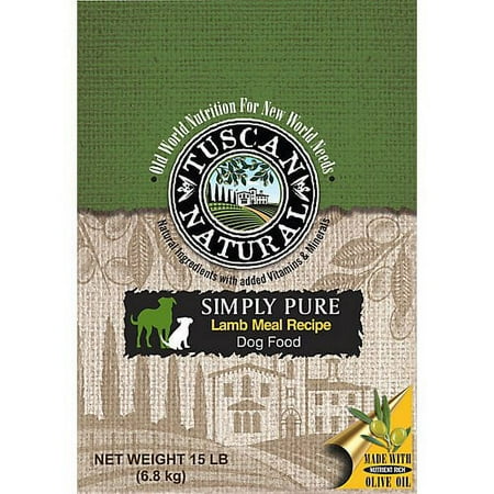 UPC: 0858207002019 | Tuscan Natural Simply Pure Lamb Dry Dog Food 15lb