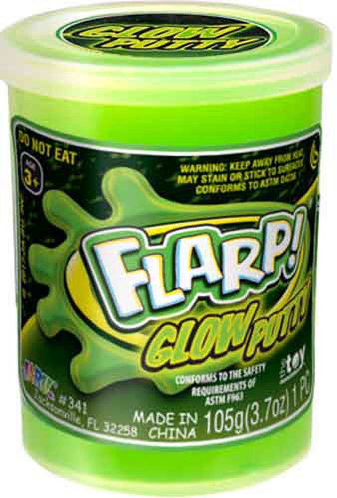 Ja-Ru Glow in the Dark Flarp Putty