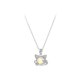 thumbnail image 2 of Minnieouse Colgante de circón dulce para mujer, collar de estilo elegante de cristal, cadena para el cuello, joyería femenina, boda, banquete, diario Ropa, zapatos y accesorios Miscelánea Minnieouse AP016714-00, 2 of 6
