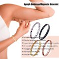 thumbnail image 1 of Pulsera Magnética De Drenaje Linfático Paquete De 2/4 Pulsera Magnética De Drenaje Linfático Para Hombres Mujeres Pulsera Magnética De Desintoxicación Linfática Pérdida De ANGGREK Lymph Drainage Magnetic Bracelet, 1 of 8