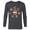 Charcoal Heather, variant on Marvel 85th Anniversary Hero Icons Celebrating 85 Years - Long Sleeve T-Shirt for Men - Customized-Black