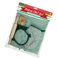thumbnail image 3 of Juego de gadgets para hornear para niños Mitt Amasar Palo Cuchara Delantal Batidor de huevos Kit de tela pequeña Herramientas de cocina seitruly JJ24776-00B, 3 of 7