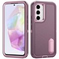 thumbnail image 3 of For Samsung Galaxy A36 PEAK 3in1 Toughest Hybrid with Stand Cover Case - Burgundy/Black, 3 of 4