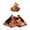 04_Cloak Set Org L, variant on Halloween Pet Cloak Hat Set for Small Pets with Light Soft Cozy Fabric, Adjustable Festival Cos Outfit for Party Photo Trick, 4.7in Cape by MPOISVA