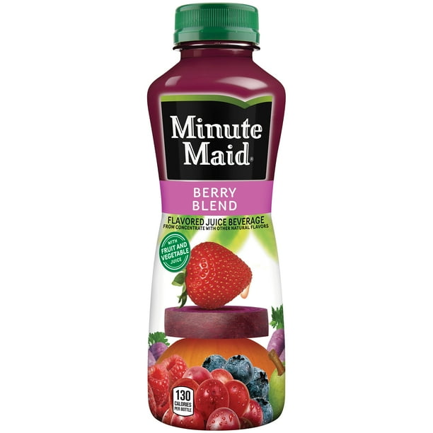 Minute Maid Berry Blend Flavored Juice Beverage, 15.2 Fl. Oz. - Walmart