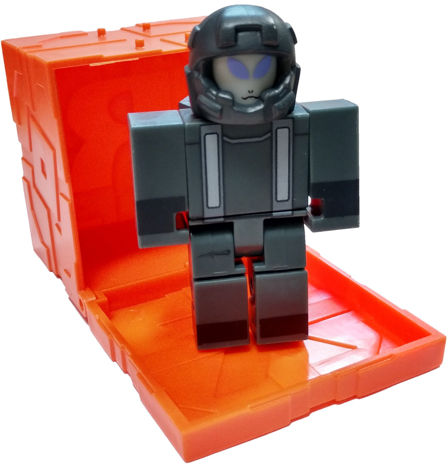 Roblox Series 6 Beach Simulator Xenatron Mini Figure With Orange