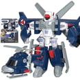 thumbnail image 2 of Tobot transformación Robot juguetes Corea dibujos animados hermanos Anime Tobot deformación coche avión juguetes para niños regalo X, 2 of 3