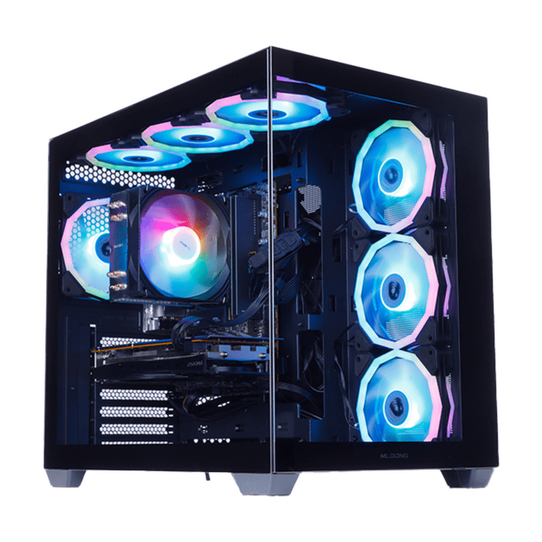 デスクトップPC RYZEN5 5500 Radeon RX 6600 16GB Mloong-Gaming-PC-Desktops-AMD-