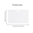 thumbnail image 4 of 500 Pack-Premium Blank PVC Cards with Slot Punch on Long Side, Lumanious CR80 30Mil (CR8030) Horizontal Slot Punch Blank Credit Cards for Business Office Photo ID Badge Printers, 4 of 7