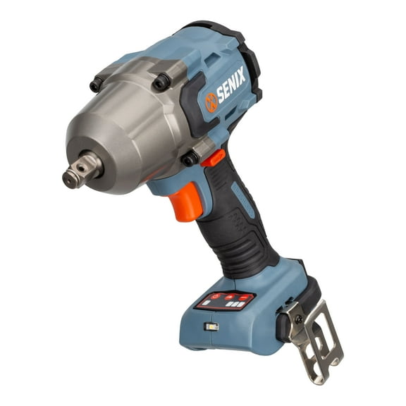 SENIX 20 Volt Max* Cordless 1/2" Impact Wrench,740 ft-Lbs. Max Torque, 1/2" Square Anvil, 3 Speed Mode, Brushless - Tool Only, PDWX2-M7-0