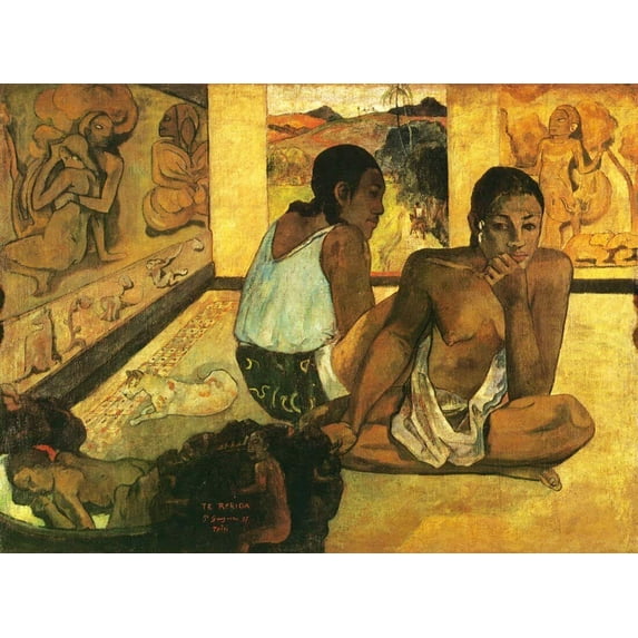 Le Repos-Gauguin - CANVAS OR FINE PRINT WALL ART