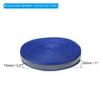thumbnail image 2 of Uxcell Reflective Tape Strip, 25mm x 55Yards Reflective Tape for Clothing Raincoats, Blue, 2 of 5