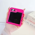 thumbnail image 2 of Magnetic Phone Case for Samsung Galaxy Z Flip 6 Compatible with Magsafe, Slim Fit Hard PC Shookproof Anti-fall Anti-Drop Protective Case Cover for Samsung Galaxy Z Flip 6,Rose, 2 of 6