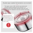 thumbnail image 3 of Electric Automatic Yogurt Maker Multifunctional Thermostatic Yogurt Machine Stainless Steel Liner ,Easy to Use, 3 of 5