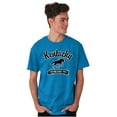 thumbnail image 5 of Kentucky Bluegrass State Horse Cute Men's Graphic T Shirt Tees Brisco Brands S, 5 of 6