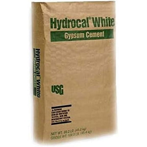 Hydrocal Plaster For Scenery, Dioramas, Dentistry And Mold Casting Plaster Resealable Bag Great For Model Railroads (25 Lb)