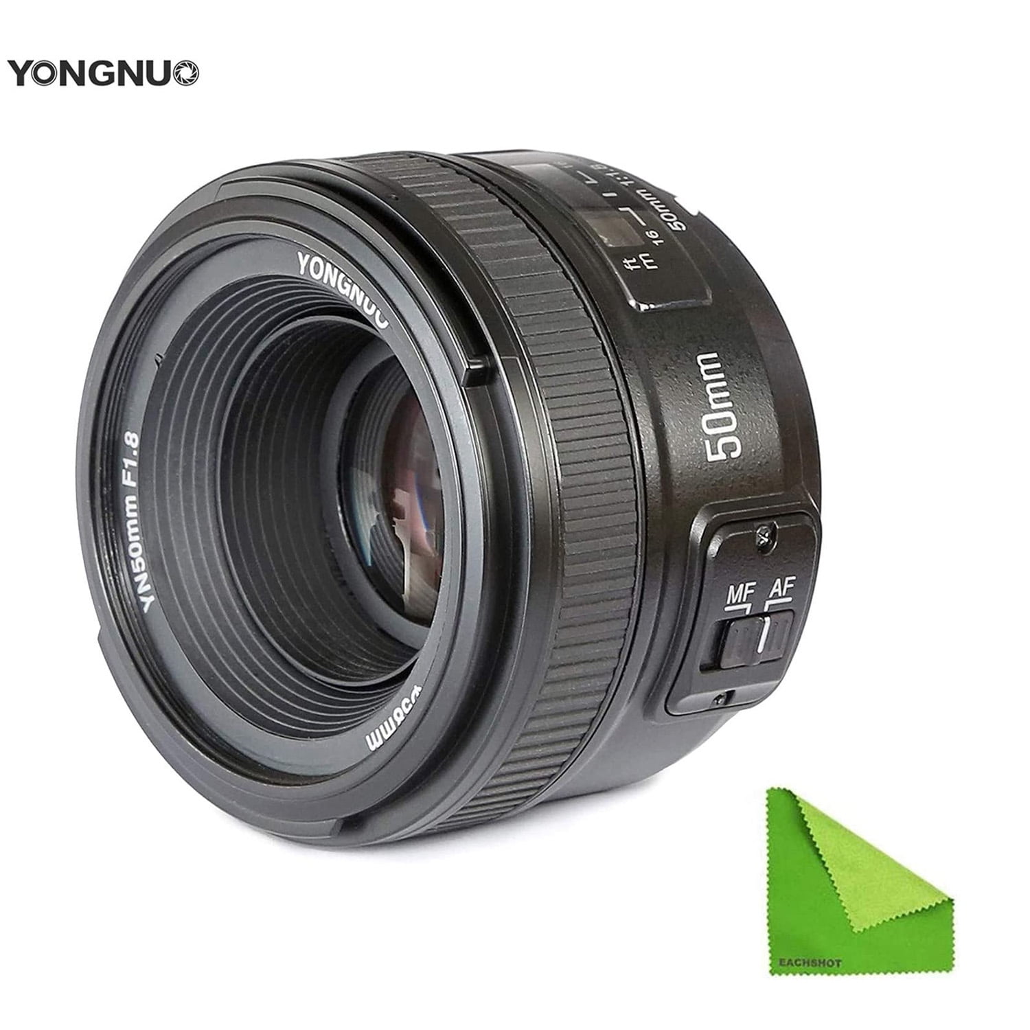 Nikon AF-S Nikkor 50mm f/1.8G Fixed Focal Length Lens - Walmart.com