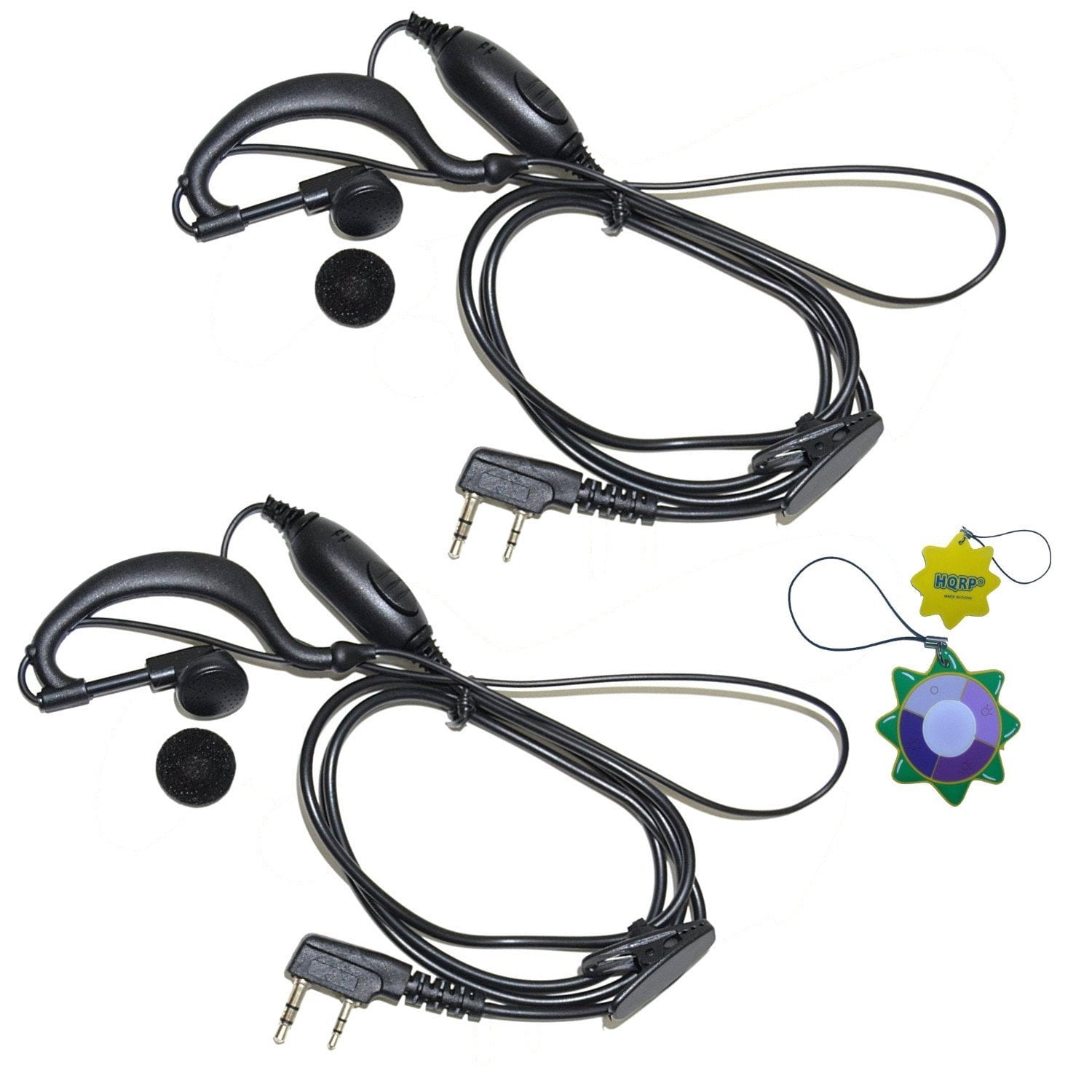 Headsets & Earpieces 2X Earbud Earpiece Headset for Kenwood TK2200