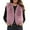 Pink, variant on Gaexia Womens Vest Jacket,Winter Warm Thick Lined Outerwear Vest Jacket with Soft Trim for Cold Weather and Comfortable All Day Wear