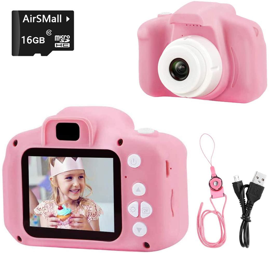 Lanmok Kids Camera Toys for Girls Camera for Kids Little Girls Digital Camera Toy Video Recorder for Girls Christmas Birthday Gifts for Girls Age 3-8