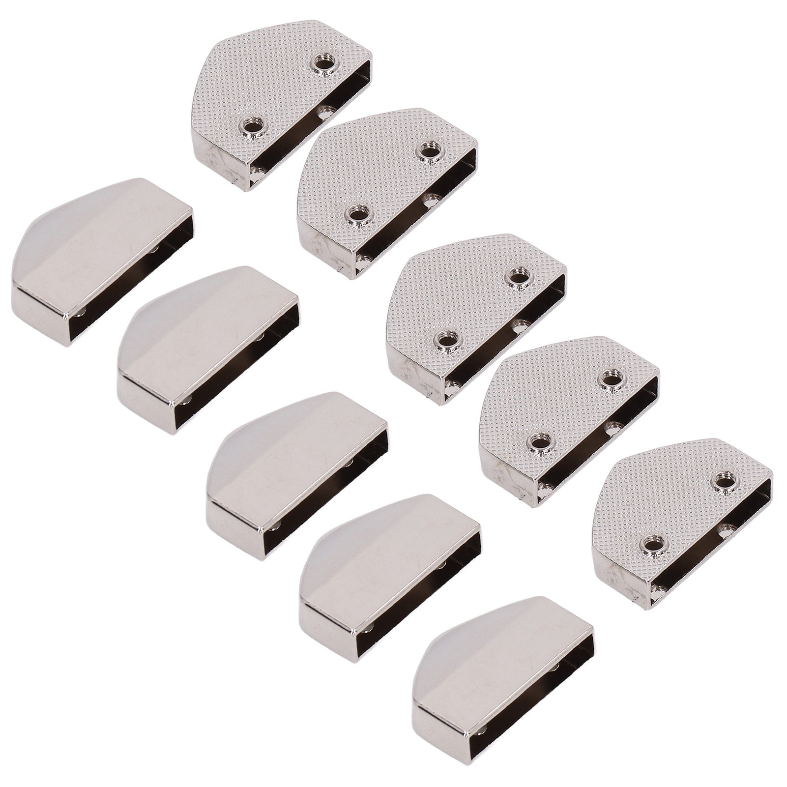 Bouchon De Fermeture éclair En Métal, Clip De Queue, Bouchon D'extrémité Avec Vis, Sac De Bricolage, Artisanat Du Cuir, Accessoires De Quincaillerie, 9mm, 10 Pièces, 20 Pièces, 50 Pièces