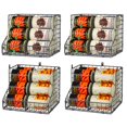 thumbnail image 1 of Organizador de latas JKsmart, paquete de 4, apilable con divisores, 1 of 7