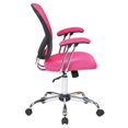 thumbnail image 3 of Juliana Task Chair with Pink Mesh Fabric Seat, 3 of 3