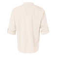 thumbnail image 4 of Boys Tshirts Boys Henley Loose Fit Short Sleeve Shirt Solid Mandarin Collar Lightweight Casual Top Kids Beige 11 Years-12 Years, 4 of 6