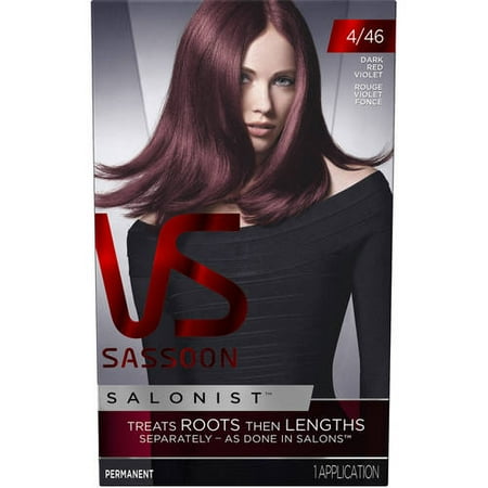Vidal Sassoon Salonist Hair Color 4 46 Dark Red Violet