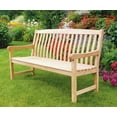 thumbnail image 3 of WholesaleTeak Outdoor Patio Grade-A Teak Wood Devon 5 Feet Bench #WMBHDV5, 3 of 3
