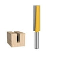 thumbnail image 1 of 1/2inch Shank Straight Dado Wood Router Bits Tungsten Carbide 25/32in, 1 of 5