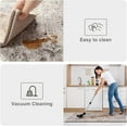 thumbnail image 5 of Anti Fatigue Fall Kitchen Mats, Boho Distressed Kitchen Floor Mats 17"x47"+17"x29", Non Slip Waterproof Kitchen Rugs, Padded Comfort Standing Mats for Laundry, Office, Sink, Desk Orange Multi, 5 of 6