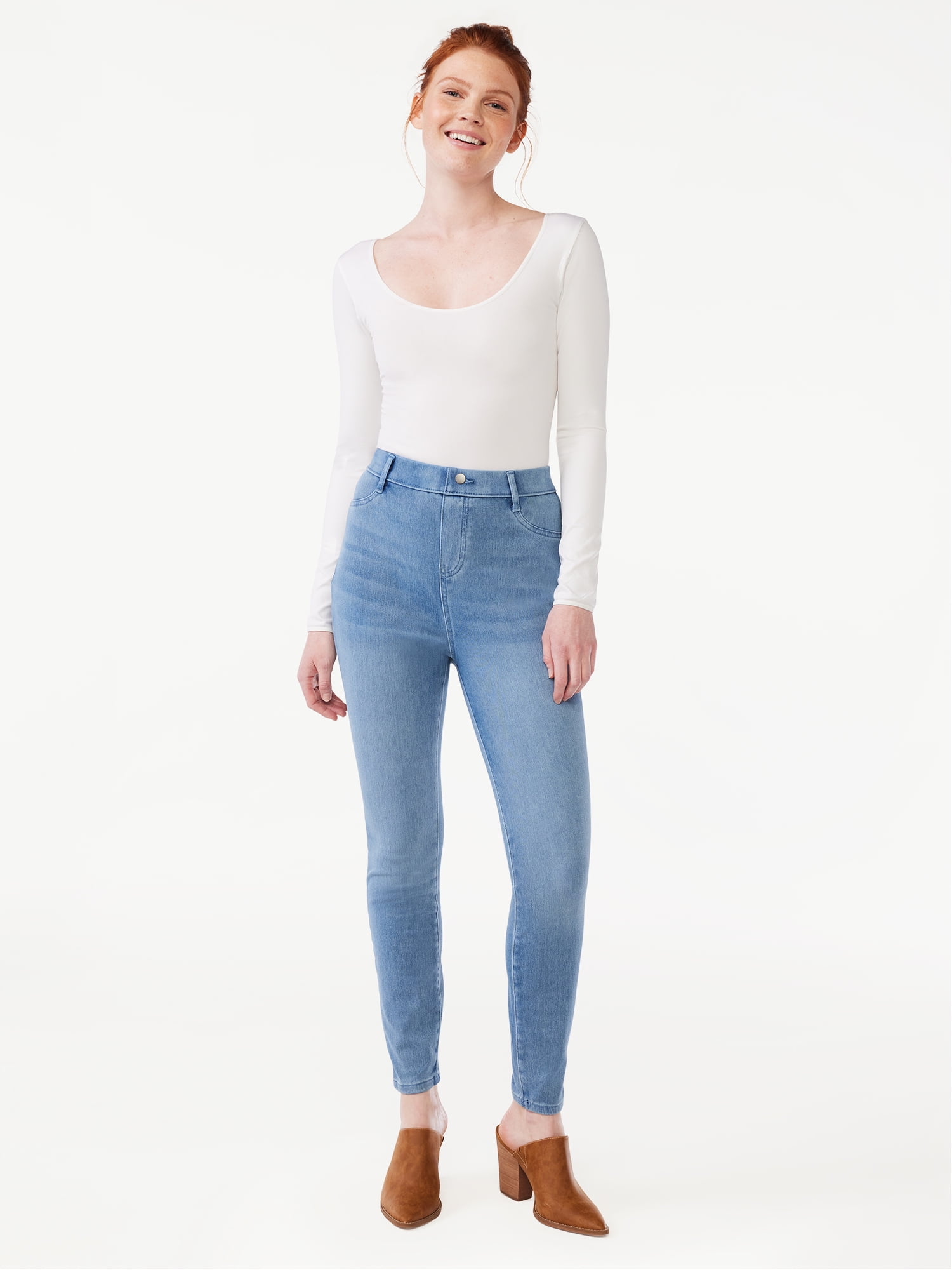 Time and Tru Women's High Rise Jeggings, 29″ Inseam, Sizes XS-3XL - Coupon  Codes, Promo Codes, Daily Deals, Save Money Today