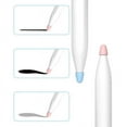 thumbnail image 4 of 8 pcs/set stylus pen nib cover for Xiaomi smart pen (2nd gen), TPU pen tip sleeve, 4 of 5