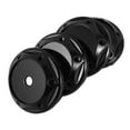 thumbnail image 4 of Miangastore 4Pcs Wheel Center Cap Abs Black Simple Design For Car Modification 11.8X11.8X1In, 4 of 8