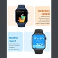 thumbnail image 2 of Fralugio Smart Watch Reloj Inteligente I8 Pro Max Full Touch Rosa Lujo, 2 of 7