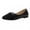 K-Black, variant on Kcodviy Women Shoes Ballet Ballerina Women's Heeled Sandals on Pointed Flat Toe Saltwater Sandals Women Color Slip Splice Women's Women Platform Sandals Sandals