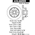 thumbnail image 2 of Centric Parts 121.66005 C-Tek Standard Brake Rotor, 2 of 2