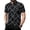 B Black, variant on Men's Polo Shirts Short Sleeve Comfort Fit Printed Top Casual Outdoor Activities Spring Summer Golf Shirts A Black L