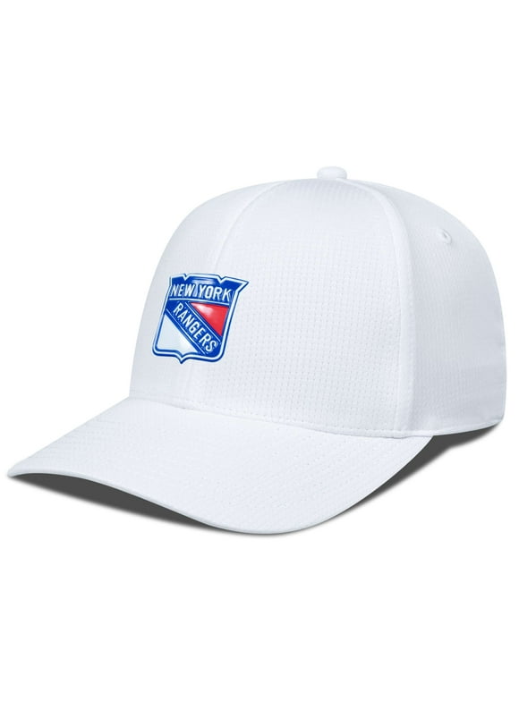 Men's Levelwear White New York Rangers Zephyr Adjustable Hat - OSFA