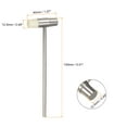 thumbnail image 2 of Unique Bargains 4pcsDouble Face Small Plastic Metal Hammer 5' Round Dual Head Multifunctional Mallet with Soft/Hard Tips, White, 2 of 5