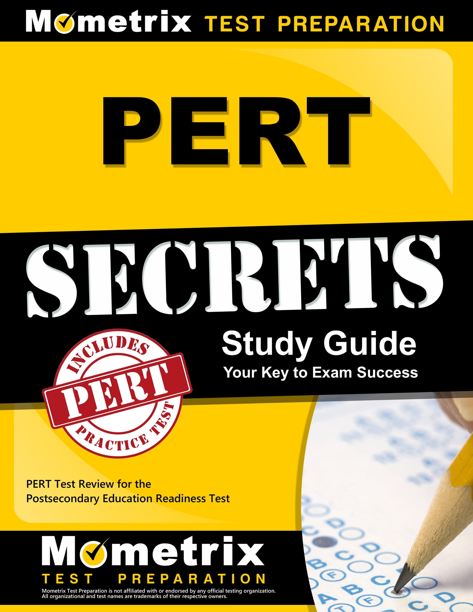 Pert Secrets Study Guide Pert Test Review for the Postsecondary