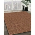 thumbnail image 2 of Ahgly Company Indoor Rectangle Patterned Brown Red Area Rugs, 2' x 4', 2 of 6