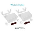 thumbnail image 5 of Pyle PLMR24 3.5 Inch 3 Way Marine Audio Speakers Outdoor Weatherproof (2 Pair), 5 of 5