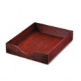 thumbnail image 1 of Carver 07213 Hardwood Letter Stackable Desk Tray- Mahogany, 1 of 2