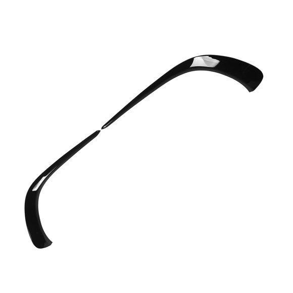 Front Bumper Splitter, Glossy Front Bumper Wind Knife Adhesive Tape Bright Black Replacement For W118 2019+ For Cars