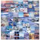 thumbnail image 1 of Pegatinas de vinilo con paisajes de invierno y nieve, 50 unidades, 1 of 2